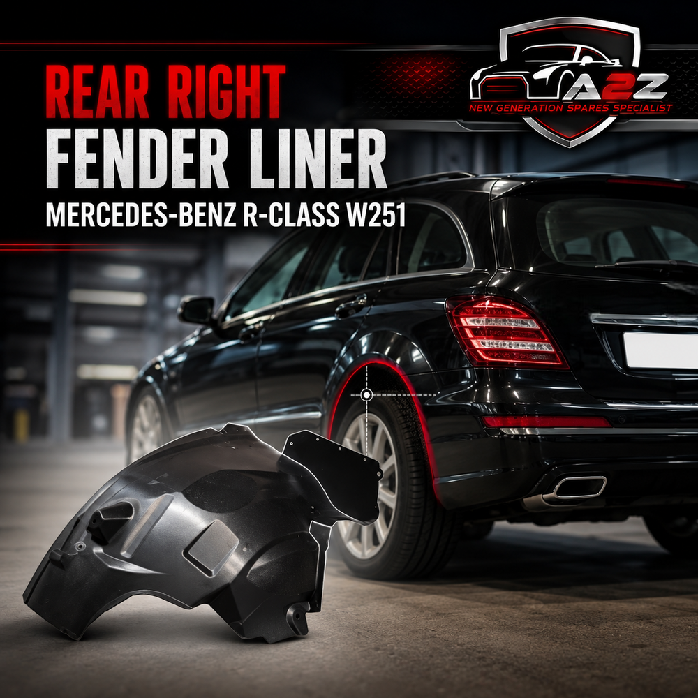 Rear Right Fender Liner A2518841822 2518841822 Compatible With MERCEDES-BENZ R-CLASS W251 Tag-FEM-38