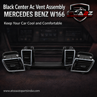 Black Center Ac Vent Assay (Small) 1668300054 Compatible With MERCEDES BENZ GL-CLASS W166 & GLS W166 & ML-CLASS W166