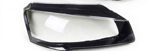 Front Headlight Glass Compatible With Audi A8 D4 (2015-17)