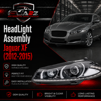 Complete Headlight Assy Left C2Z31447 & Right C2Z31444 C2Z14107 C2Z26717 C2Z31033 Compatible With Jaguar XF (2012-2015) Tag No.14
