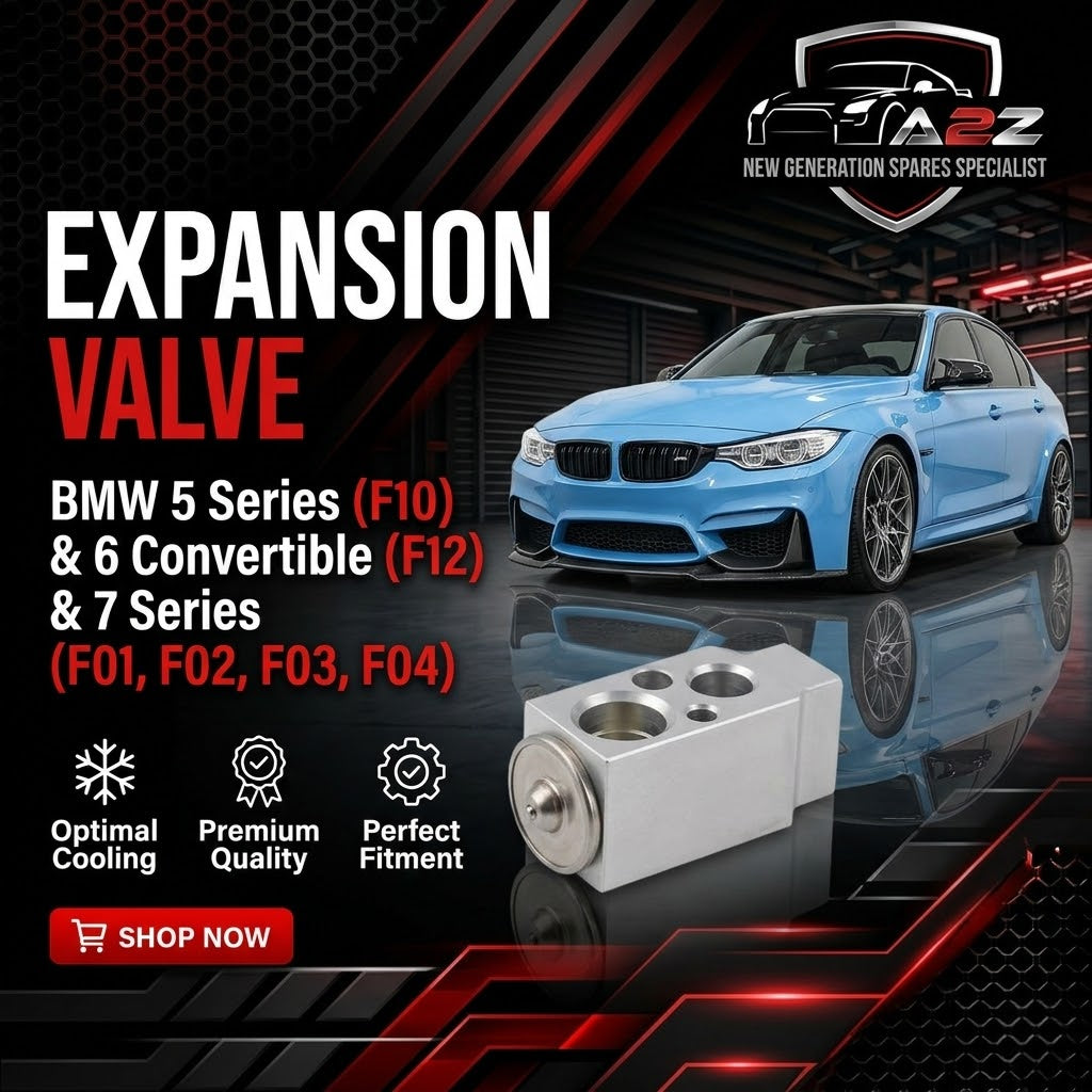 AIR CONDITIONING EXPANSION VALVE 64119159803 Compatible with BMW 5 Series (F10)  & 6 Convertible (F12) & 7 Series (F01, F02, F03, F04)
