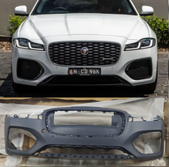 Complete Front Bumper T2H53249LML Compatible With Jaguar XF (2021-2023) Tag No.627