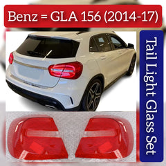 Tail Light Glass Compatible With Mercedes Benz (GLA-156) (2014-2017)
