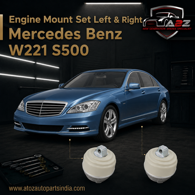 Engine Mount Set Left 2212407117 & Right 2212407217 Compatible With Mercedes Benz W221 S500