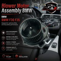 Blower Motor Assembly 64119350395 Compatible With BMW F30 F35