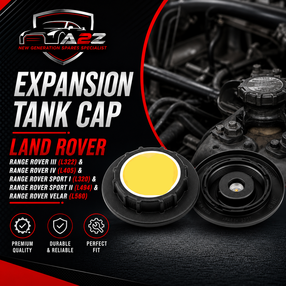 Expansion Tank Cap LR010965 C2P20325 Compatible With LAND ROVER RANGE ROVER III (L322) & RANGE ROVER IV (L405) & RANGE ROVER SPORT I (L320) & RANGE ROVER SPORT II (L494) & RANGE ROVER VELAR (L560)
