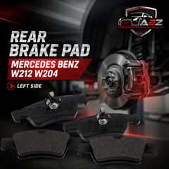 Rear Brake Pad Set 0074206720 Compatible With Mercedes Benz W212 W204