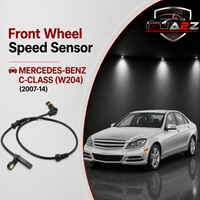 Front Wheel Speed Sensor A2049052805 & A2045400117 & A2049050000 & A2049057702 Compatible With MERCEDES-BENZ C-CLASS (W204)