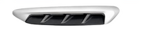 Front Fender Chrome Set Left 51137418605 & Right 51137418606 Compatible With BMW X3 G01 (2018-2025) Tag No.308