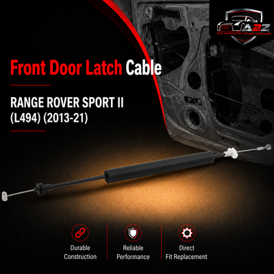 Front Door Latch Cable LR064862 LR037475  Compatible With RANGE ROVER SPORT II (L494) (2013-21)