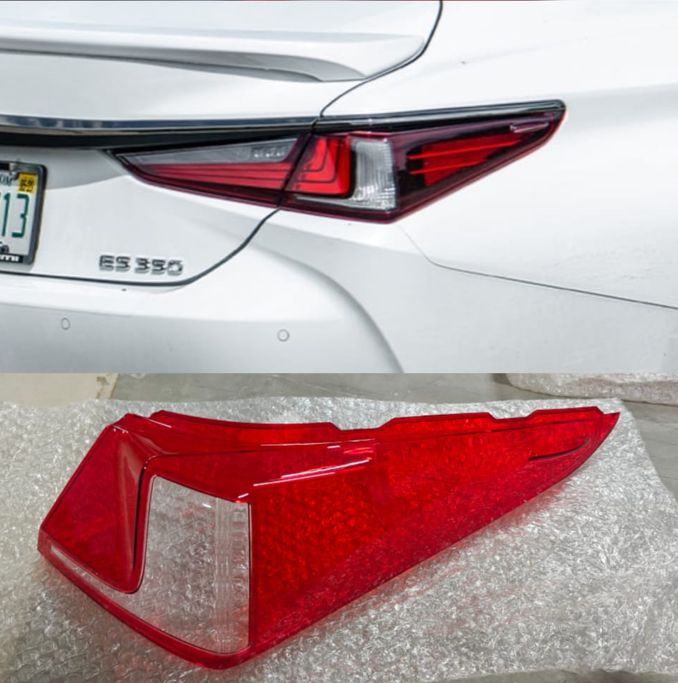 Tail Light Glass Compatible With Lexus ES200 (2018-2020)
