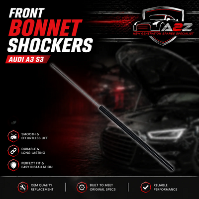 Front Bonnet Shockers 8V0823359A Compatible With Audi A3 / S3 / RS3 (8V Chassis) Audi A3 Sportback e-tron