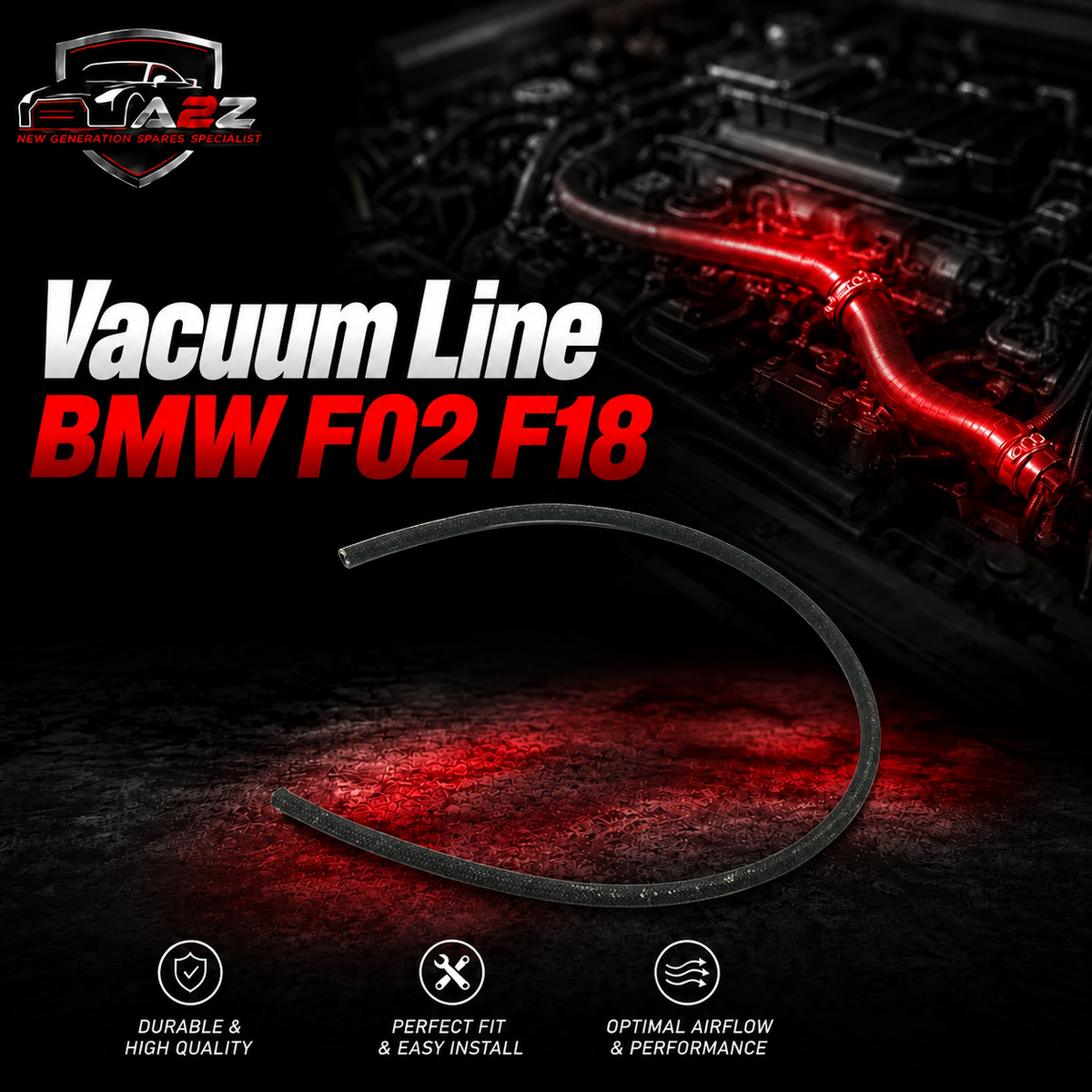 Vacuum Line 11657588773 Compatible With BMW F02 F18