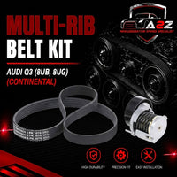 Multi RIB Belt Kit 6PK1070K1 Compatible With AUDI Q3 (8UB, 8UG) (CONTINENTAL)