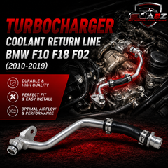 Turbocharger Coolant Return Line 11537583903 Compatible With BMW F10 F18 F02