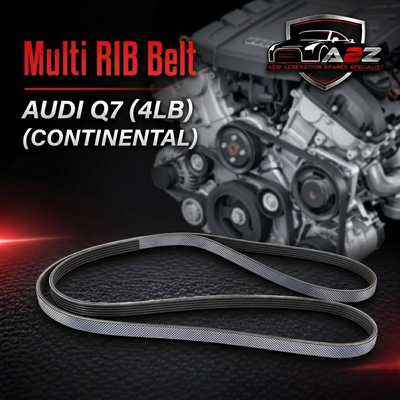 Multi RIB Belt 6PK2525 059903137AL 95810221610 Compatible With AUDI Q7 (4LB) (CONTINENTAL)