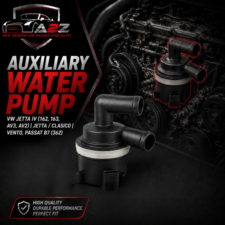 Auxiliary Water Pump WPS7012 5N0965561A Compatible With VW JETTA IV (162, 163, AV3, AV2) | JETTA / CLASICO | VENTO, PASSAT B7 (362) (CONTINENTAL)