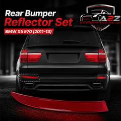Rear Bumper Reflector Compatible With BMW X5 E70 LCI Rear Bumper Reflector Left 63147240997 & Right 63147240998 Tag-RB-57