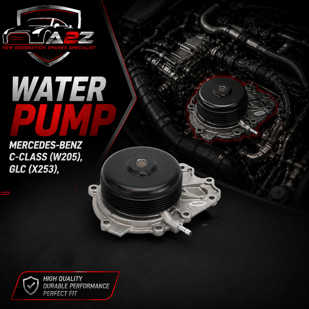 Water Pump WPS3176 6512000002 Compatible With MERCEDES-BENZ C-CLASS (W205), GLC (X253) (CONTINENTAL)