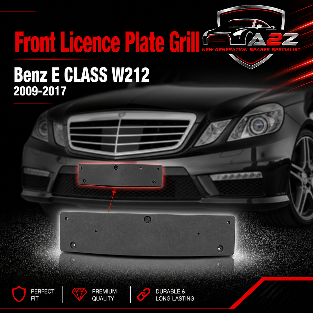 Front Licence Plate Grill A2128170078 2128170078 Compatible With Mercedes Benz  E CLASS W212 Tag No.308