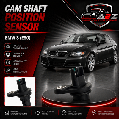 Cam Shaft Sensor 13627525015 Compatible With BMW 3 (E90) & 3 Convertible (E93) & 7 (F01, F02, F03, F04) & X3 (E83) & Z4 Roadster (E89)