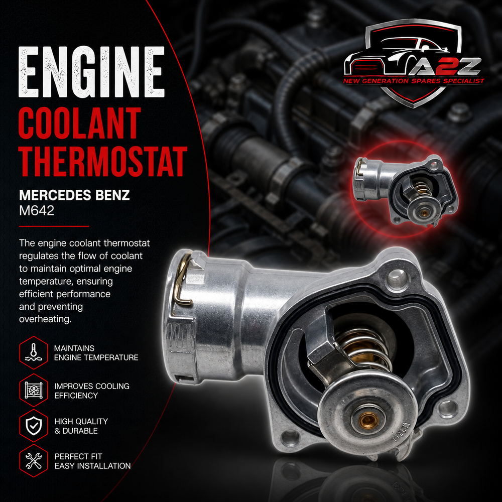 Engine Coolant Thermostat 6422002315 Compatible With Mercedes Benz M642