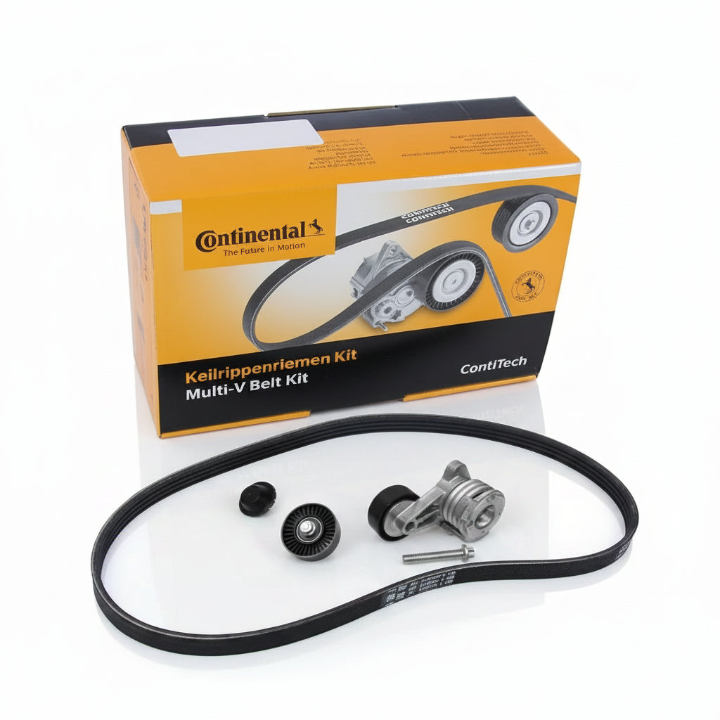 MULTI-RIB BELT KIT 6PK1733K3 Compatible With VW JETTA IV (162, 163, AV3, AV2) | JETTA / CLASICO | VENTO, POLO V Saloon (602, 604, 612, 614) | VENTO (CONTINENTAL)