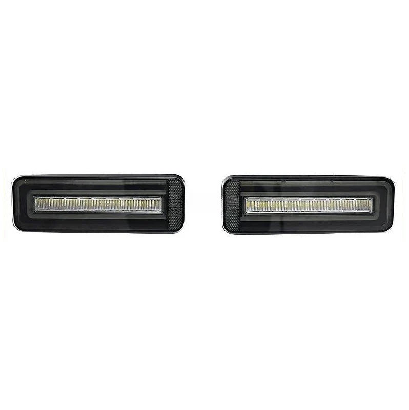 Rear Bumper Light Smoke Set Compatible With Land Rover Defender 5 L663