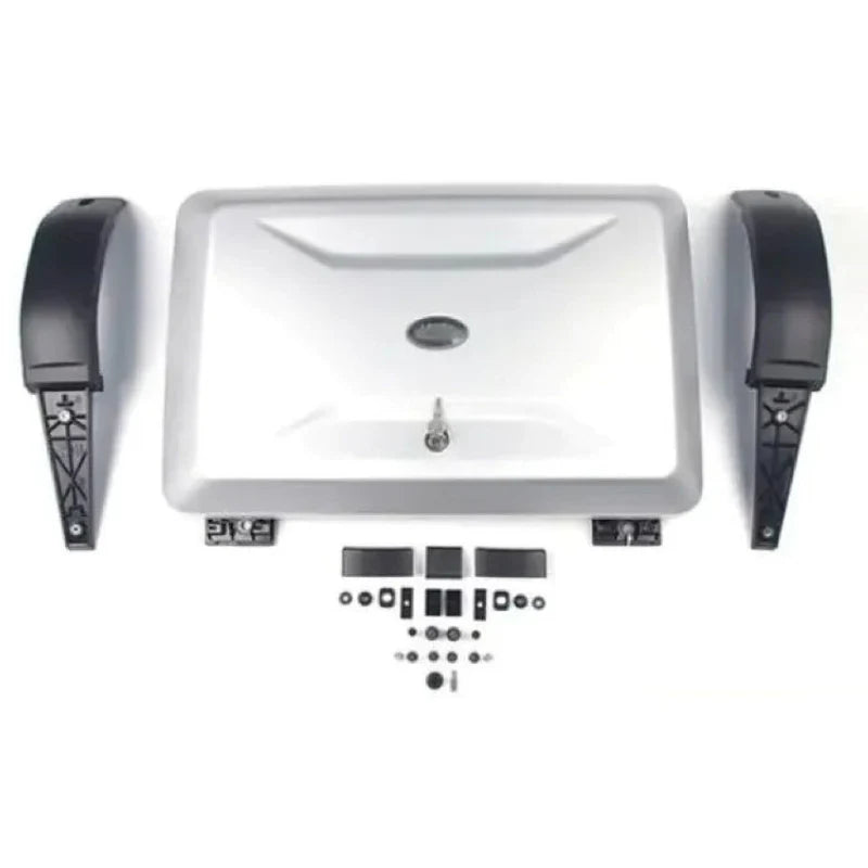 Side Tool Box (Silver) Compatible With Land Rover Defender L633 (2020-2024)