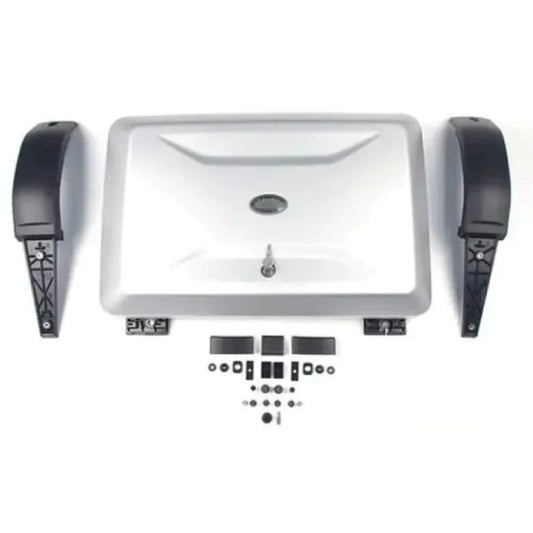 Side Tool Box (Silver) Compatible With Land Rover Defender L633 (2020-2024)