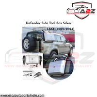 Side Tool Box (Silver) Compatible With Land Rover Defender L633 (2020-2024)