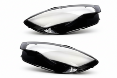 Front Headlight Glass Compatible with  Audi A6 C7 2011-14.