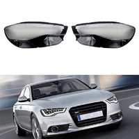 Front Headlight Glass Compatible with  Audi A6 C7 2011-14.