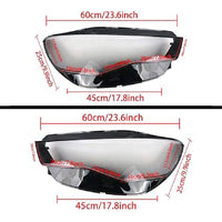 Front Headlight Glass Compatible with  Audi A6 C7 2011-14.