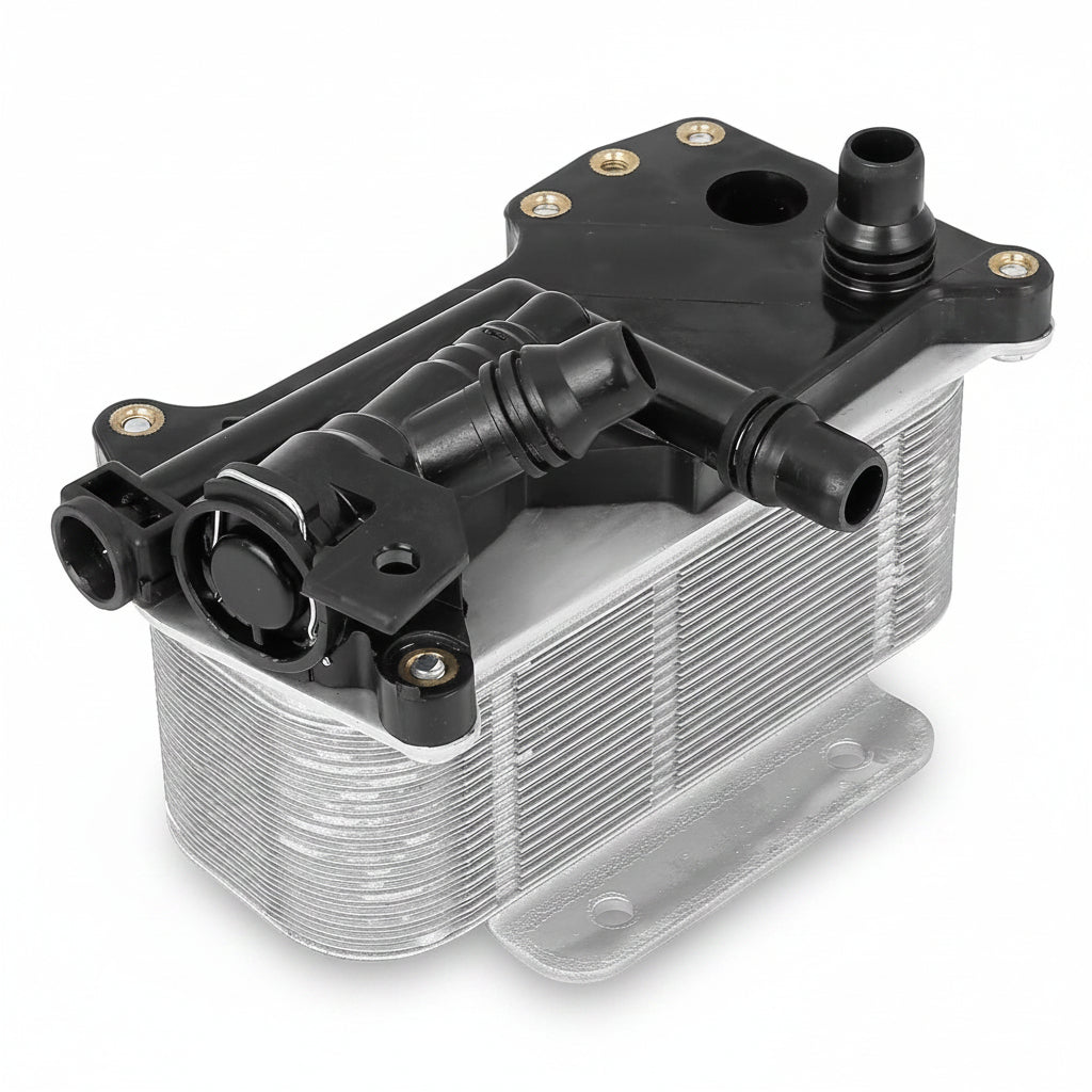 Oil Cooler 17217638582 17217618778 7618778 7638582  for BMW 5 Series F10 Tag-O-40