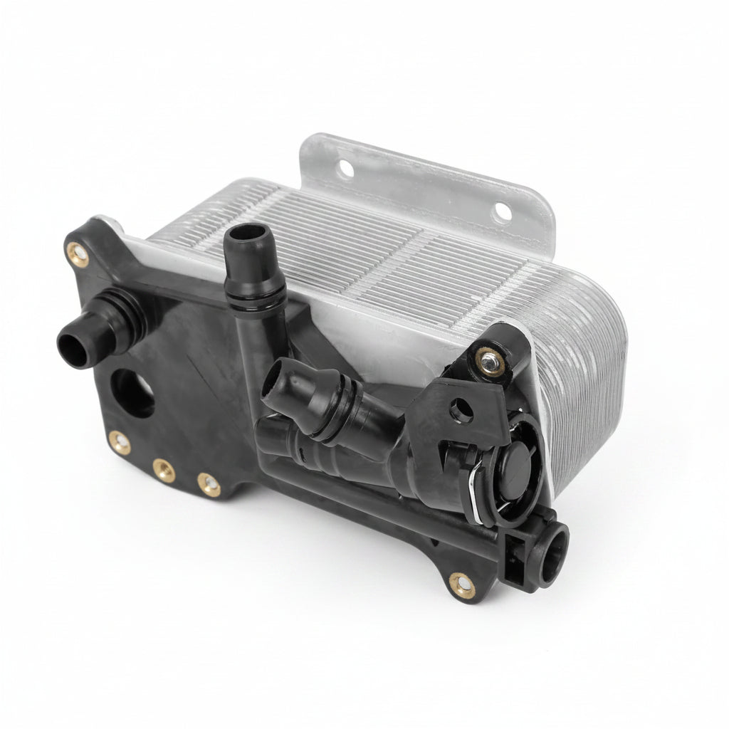 Oil Cooler 17217638582 17217618778 7618778 7638582  for BMW 5 Series F10 Tag-O-40