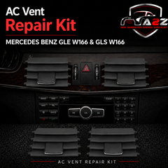 Center AC Conditioner Air Vent Grill Outlet Tab Clip Repair Kit 1668306001 1668306101 Compatible With MERCEDES BENZ GLE W166 & GLS W166 Tag-ACR-10