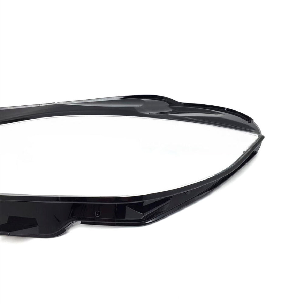 Front Headlight Lens Cover Car Headlamp Cover Transparent Lamp Shell for Jaguar XE 2017-2019.