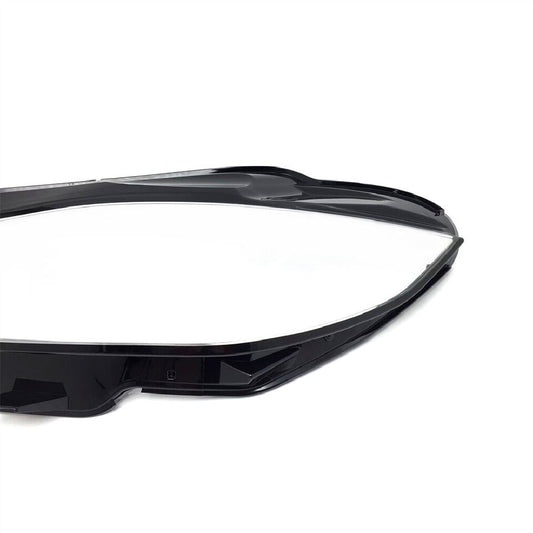 Front Headlight Lens Cover Car Headlamp Cover Transparent Lamp Shell for Jaguar XE 2017-2019.