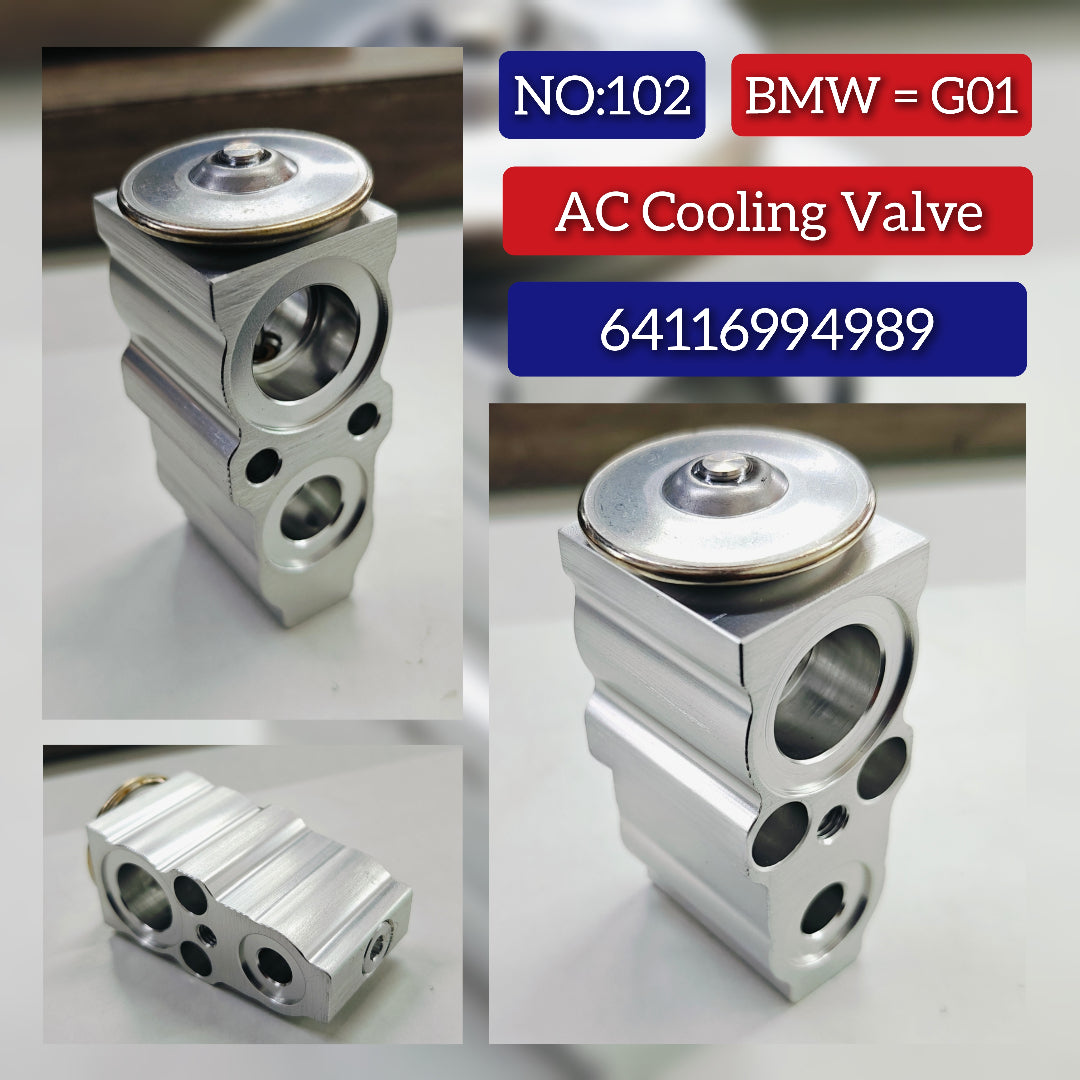 AIR CONDITIONING EXPANSION VALVE 64116994989 64506994989 Compatible with BMW 3 Series (G20, G80, G28) & X3 (G01, F97, G08) & X4 (G02, F98) & Z4 Roadster (G29)