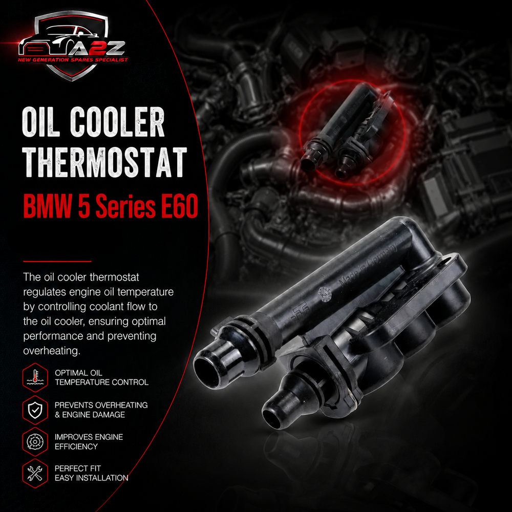 Oil Cooler Thermostat 17217559962 17127507982 Compatible With BMW 5 Series E60 Tag-E-88