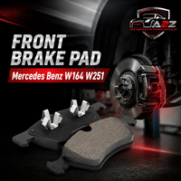 Front Brake Pad Set 0044204020 Compatible With Mercedes Benz W164 W251