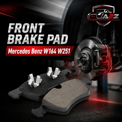 Front Brake Pad Set 0044204020 Compatible With Mercedes Benz W164 W251
