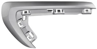 Front Bumper Fog Light Bracket Trim Set Left 31353576 & Right 31353577 Compatible With Volvo XC70 (2008-16)