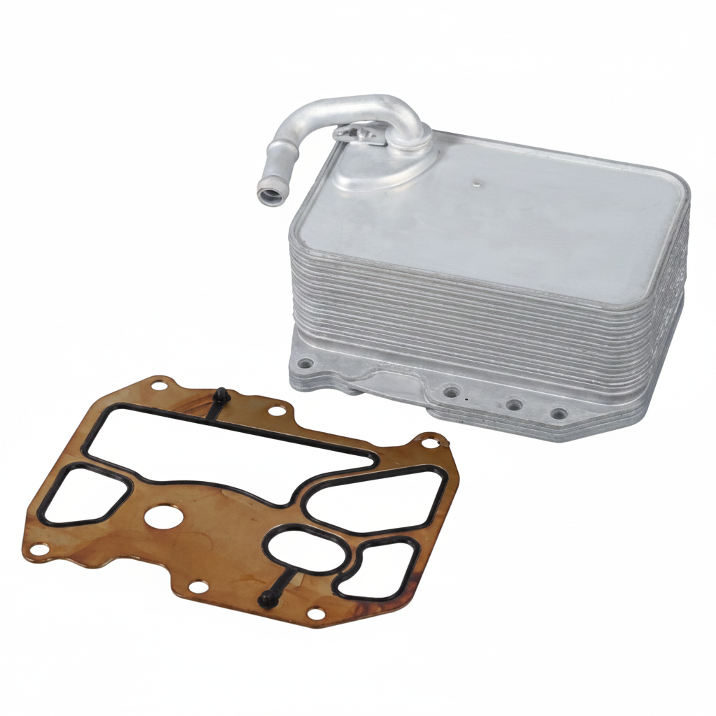 Oil Cooler 059117015K 59117015K Compatible With AUDI Q7 (4MB, 4MG, 4MQ) Tag 131