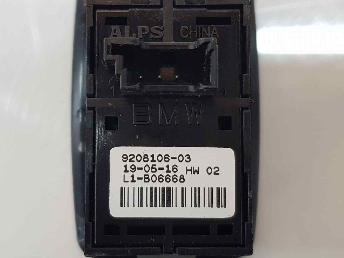 BMW 4 Pin Power Window Black Switch For BMW 1 Series F20 & 3 Series F30, F80, 3 Gran Turismo F34, X1 F48, X3 F25 61319208106 9208106 Tag-SW-49