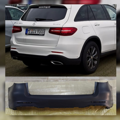 Rear Upper Bumper 2 Sensor Hole A2538800007 Compatible With MERCEDES-BENZ  GLC (X253) Tag No.25B