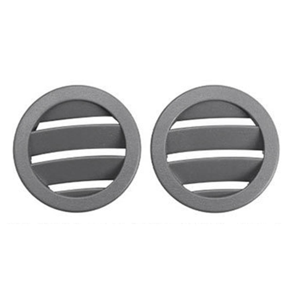Front Ac Vent Dashboard  Left & Right (Set) 2128310359 Compatible With BENZ=212 Grey