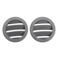 Front Ac Vent Dashboard  Left & Right (Set) 2128310359 Compatible With BENZ=212 Grey