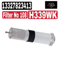Fuel Filter H339WK & 13327823413 & KL763D 13328584874 Compatible With BMW 3 (E90) & 3 Convertible (E93) & X1 (E84) & X3 (F25)Tag : 108